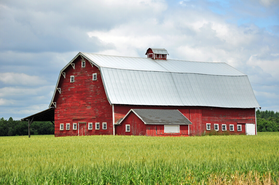 californian barn house